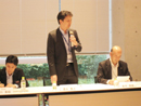 Greeting speech by Masayuki Sakai (Deputy director, MIC)